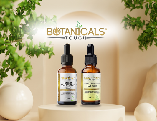The Ultimate Duo for Healthy Hair Growth Hydra-Strength & Batana Elixirs